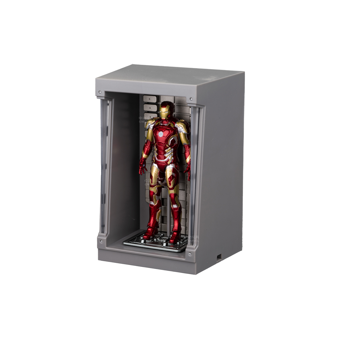 1922-43 Marvel Collection ZD TOYS 4Inch Iron Man Hall Of Amor Set Mk43