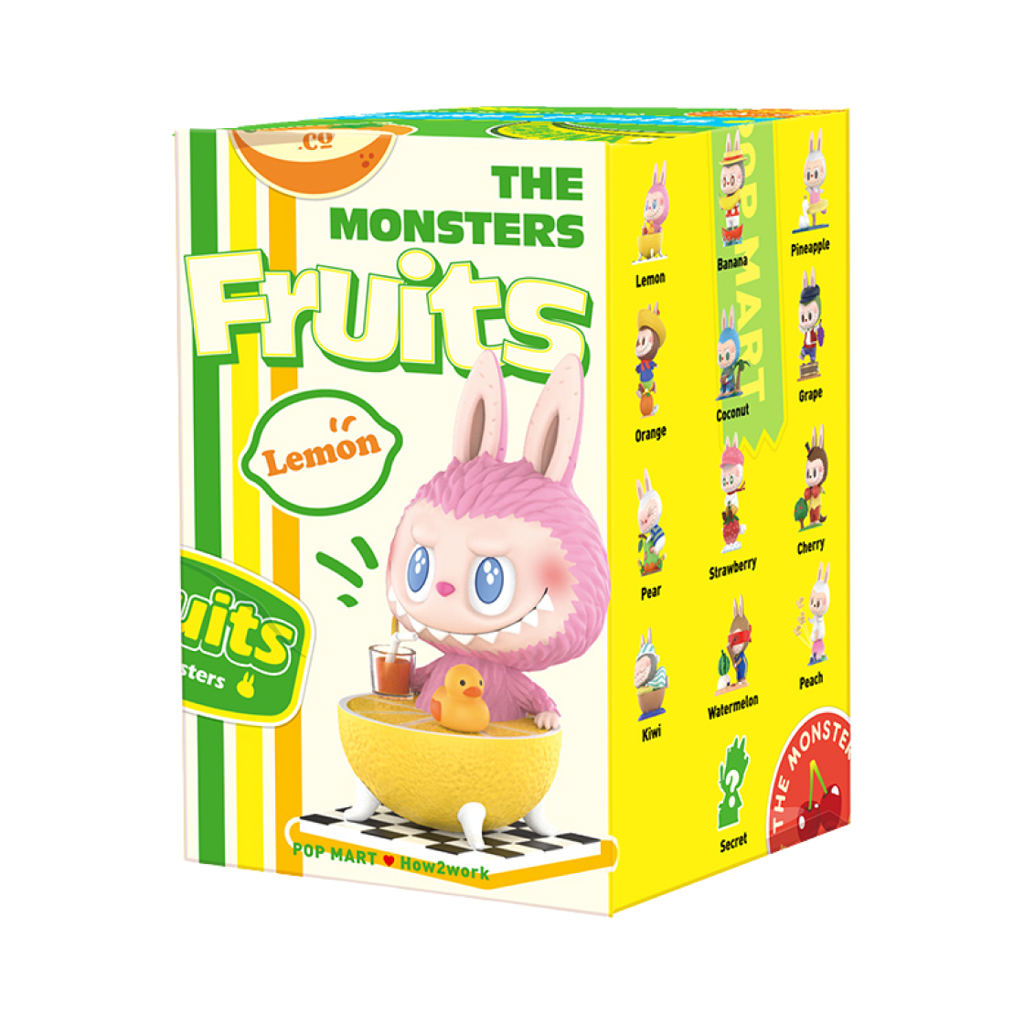 팝마트 더 몬스터즈 과일 시리즈 미개봉 랜덤박스 (1개입)(Pop Mart The Monsters Fruits Series Sealed Case (1 Blind Box)) - 1