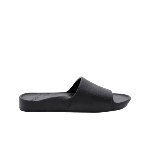 Slides_Black ARCHIES Arch Support Slides Black