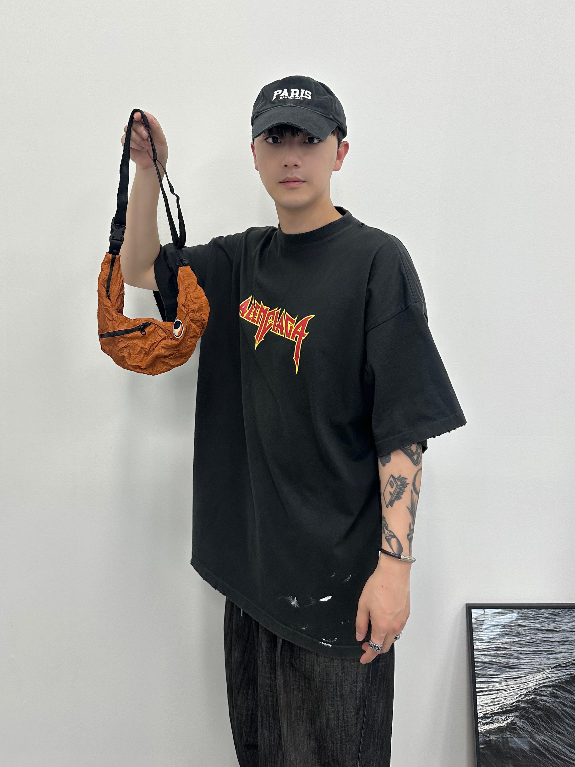 Nike x Travis Scott Air Max 1 Cact.us Brown 착용 스타일 - 2