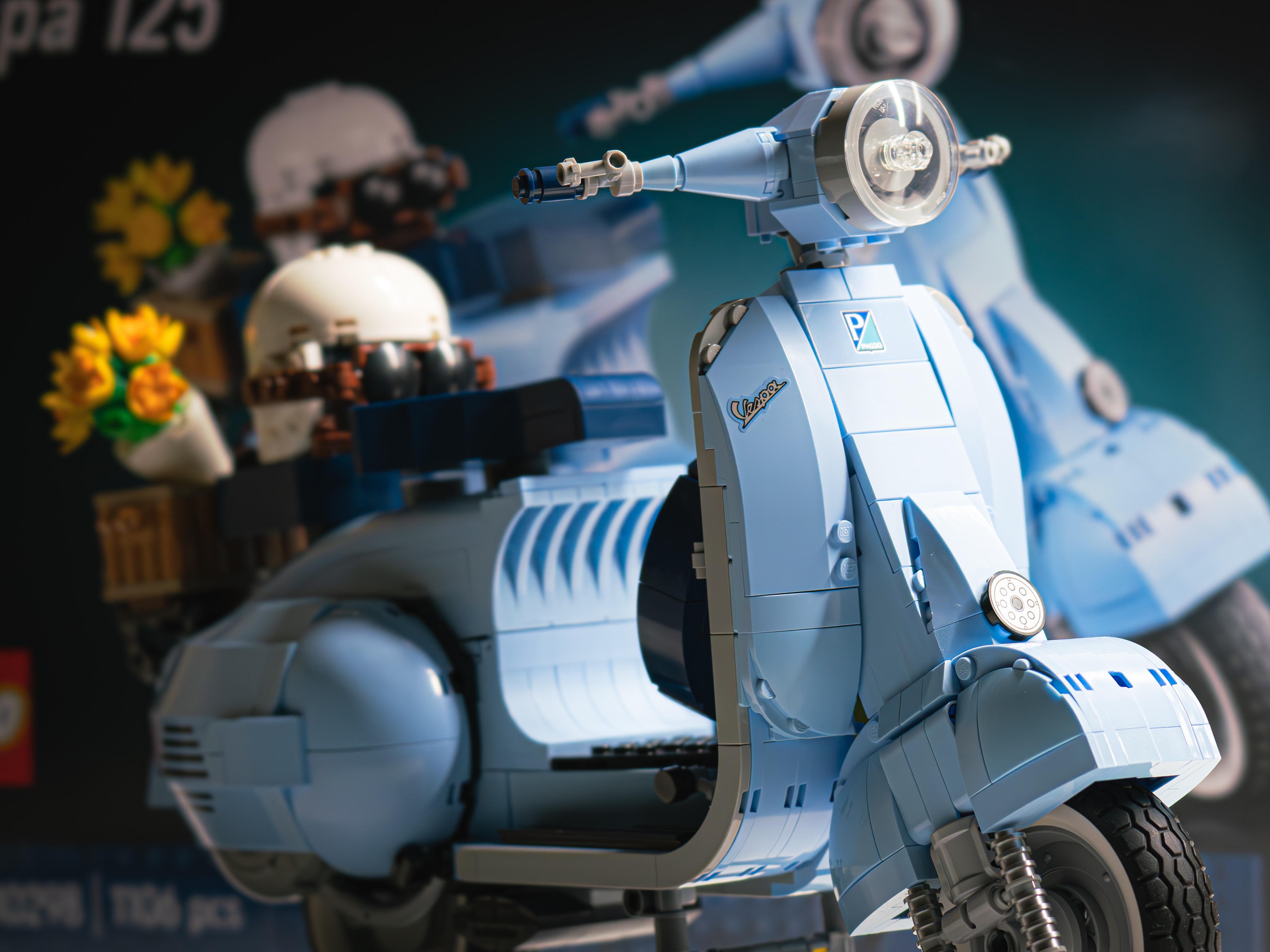 Lego Vespa 125 착용 스타일