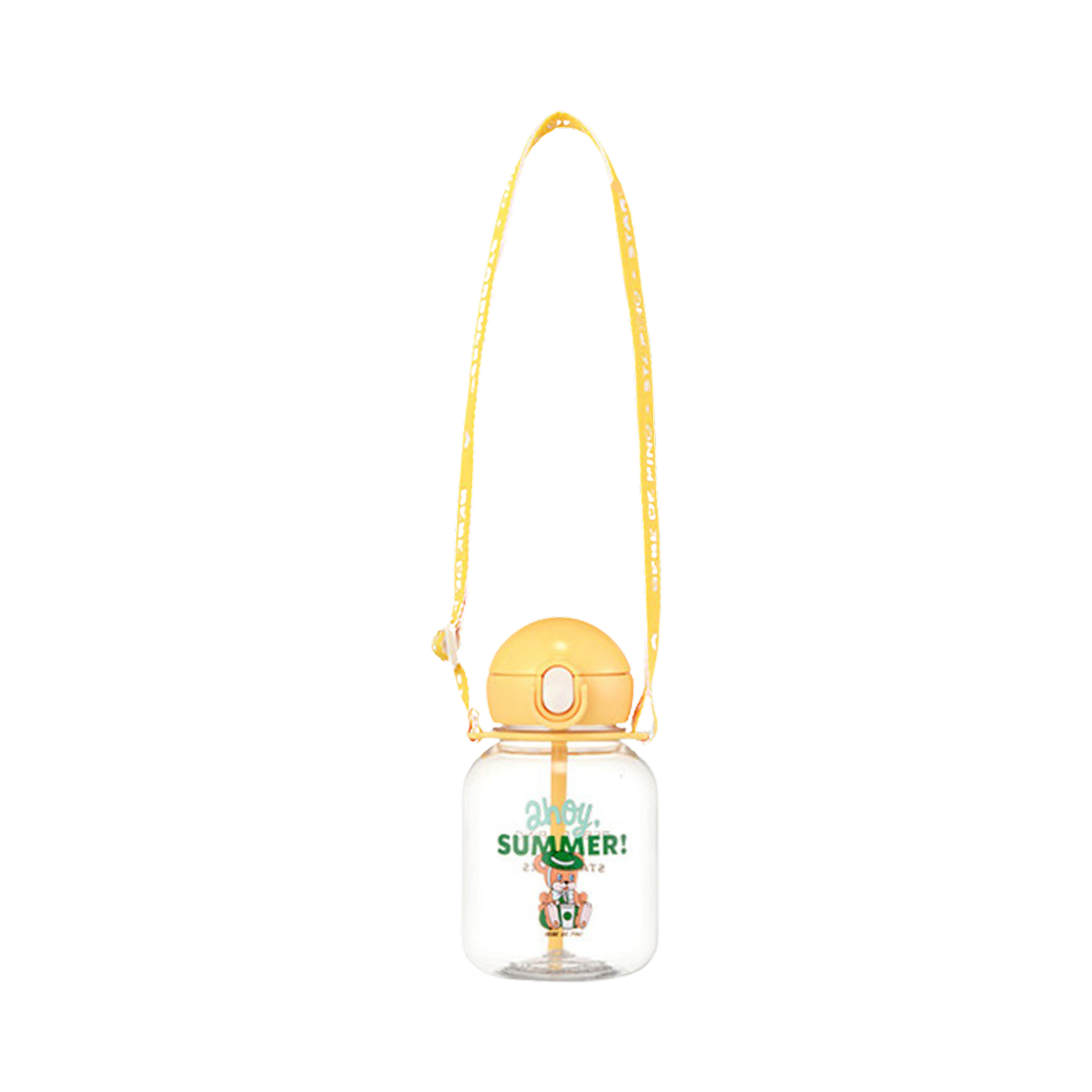 스타벅스 x 베베드피노 브루니 콜드컵 옐로우 458ml(Starbucks x Bebe De Pino Bronny Cold Cup Yellow 458ml)