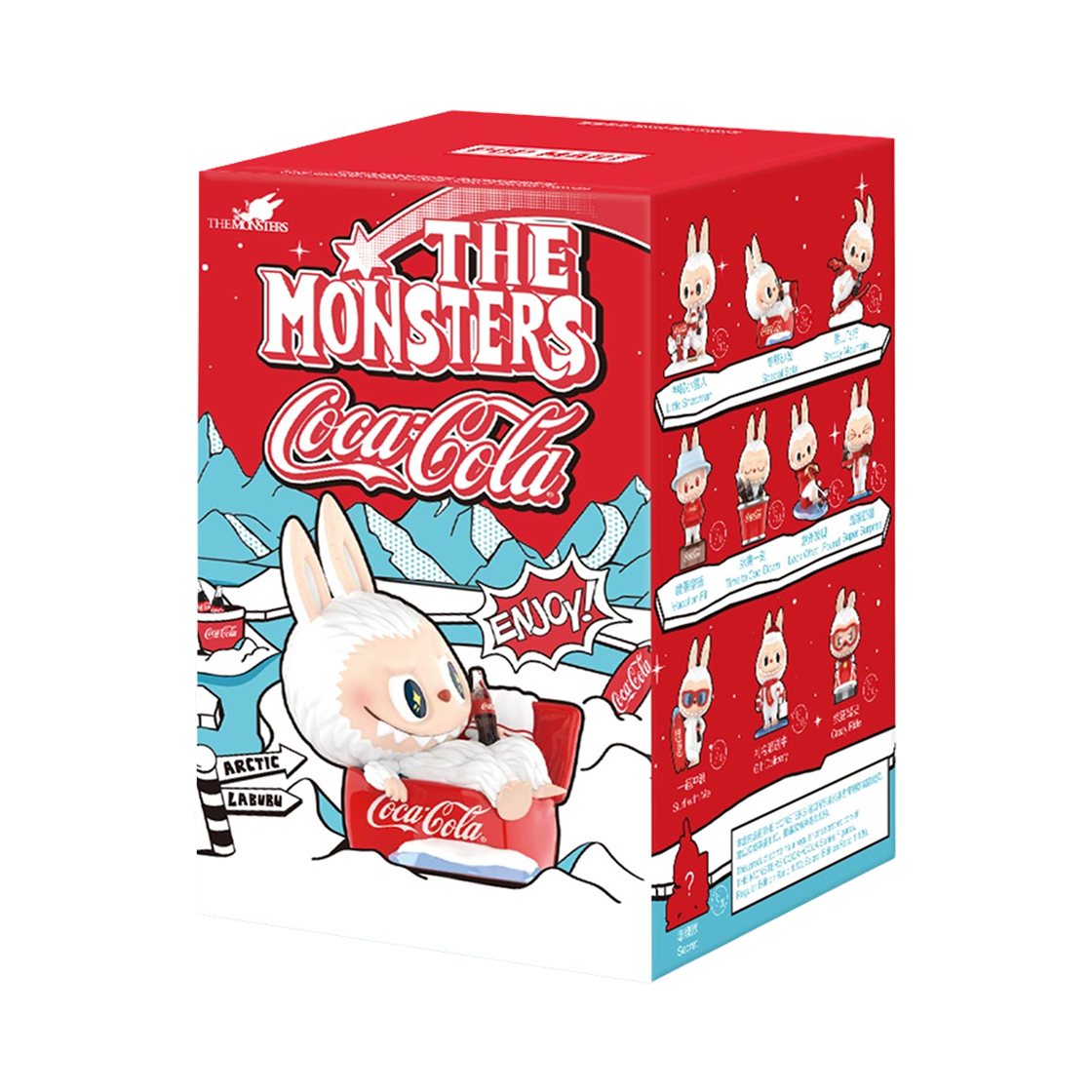 팝마트 라부부 코카콜라 시리즈 미개봉 랜덤박스 (1개입)(Pop Mart Labubu Coca Cola Series Sealed Case (1 Blind Box))