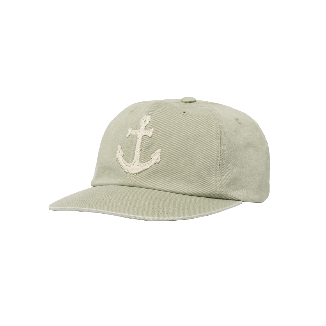 UB2578HT043MKH Uniform Bridge Anchor Applique Washed Cap Sage Green