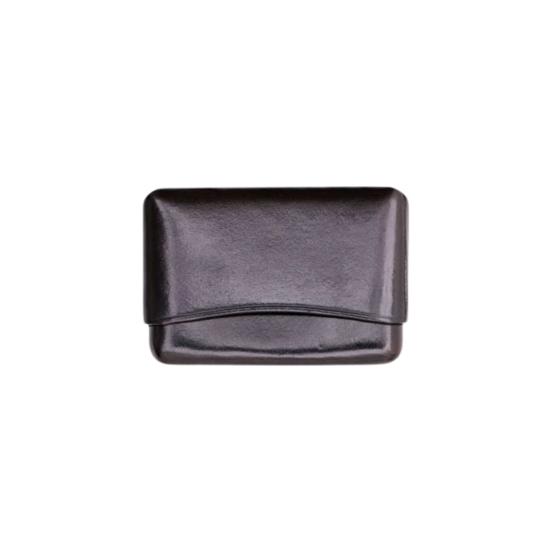SL0072-LL0132-512 Lemaire Molded Card Holder Molded Calf Leather Ristretto