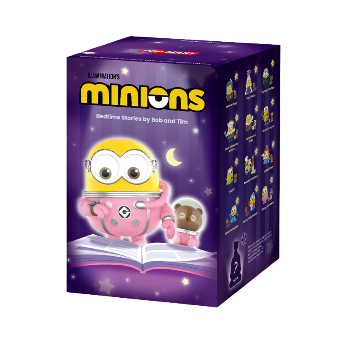 팝마트 미니언즈 베드타임 스토리즈 바이 밥 앤 팀 시리즈 피규어 (1개입)(Pop Mart Minions Bedtime Stories By Bob And Tim Series Figures (1 Blind Box)) - 1