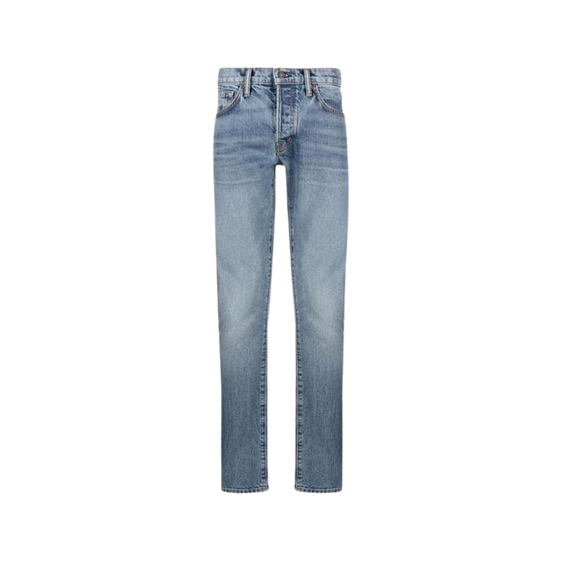 DPS001-DMC001S23-HB308 Tom Ford Washing Denim Pants Blue