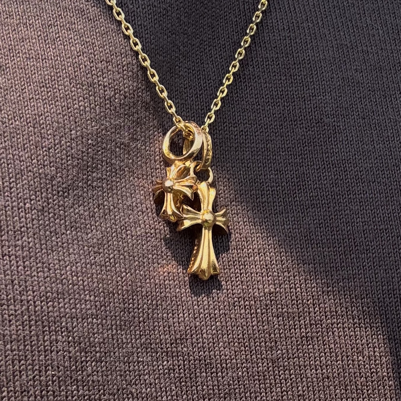 Hansroom Chrome Hearts Baby fat crs charm 착용 스타일