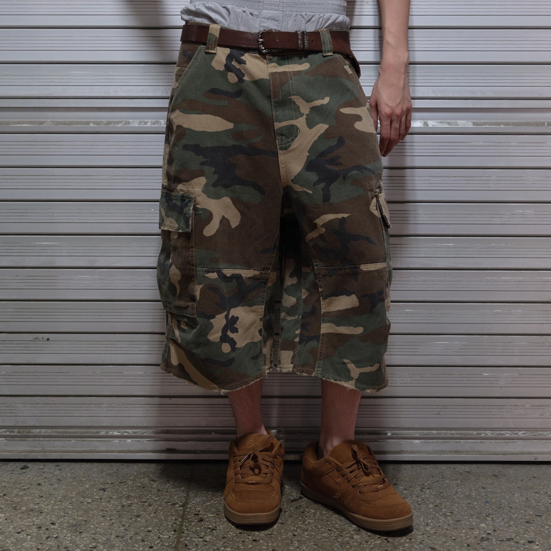 25027-9621-011-GC [더블적립]Farfromwhat Far Camo Cago Shorts - #3