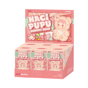 Pop Mart Hacipupu Gummy Bear Series Vinyl Plush Pendant (6 Blind Boxes)