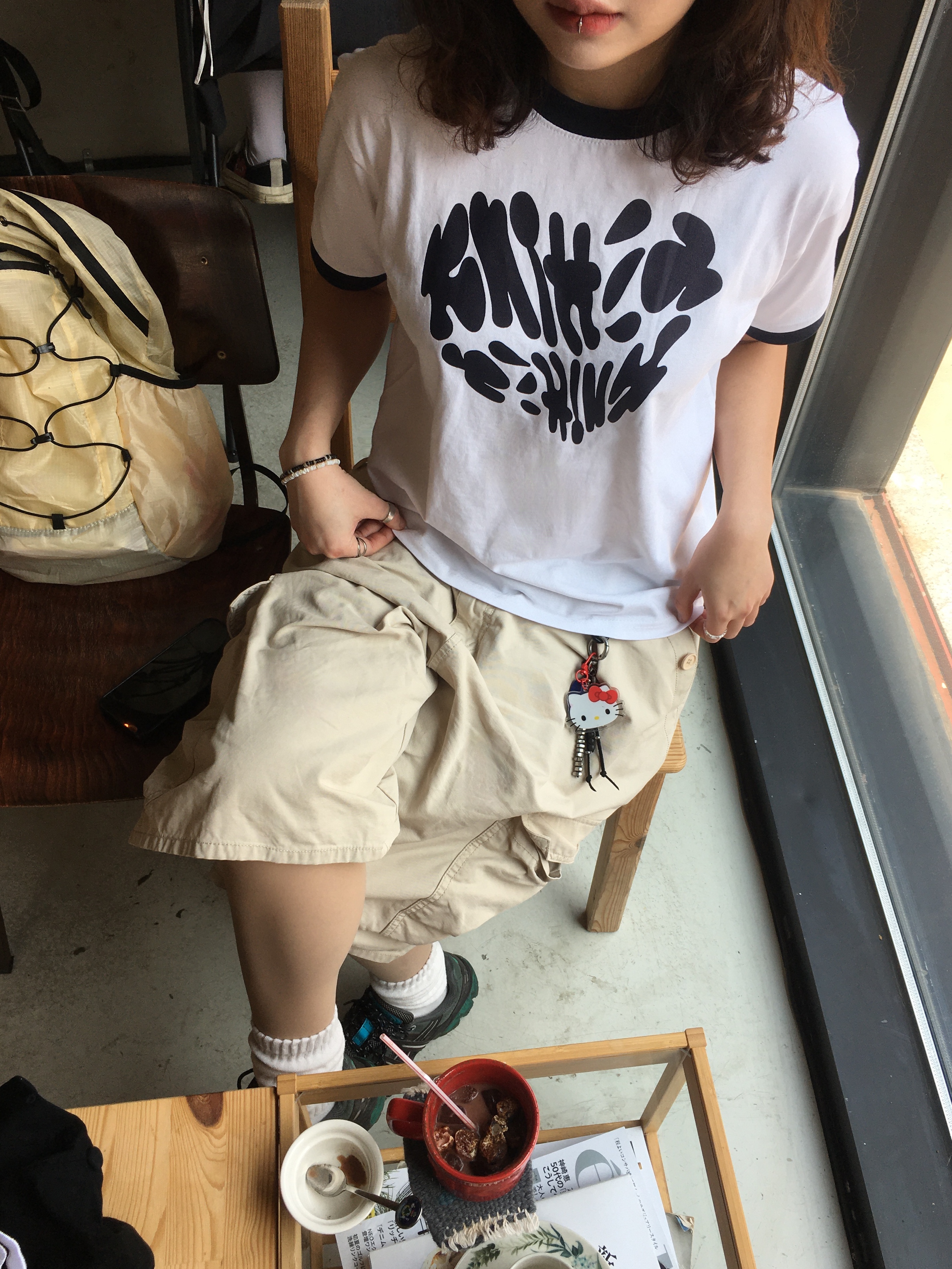 ANNOT A Symbol Logo Washing Cap Black, (W) Asics x Matin Kim Gel-Sonoma 15-50 Black Pure Silver 착용 스타일 - 5