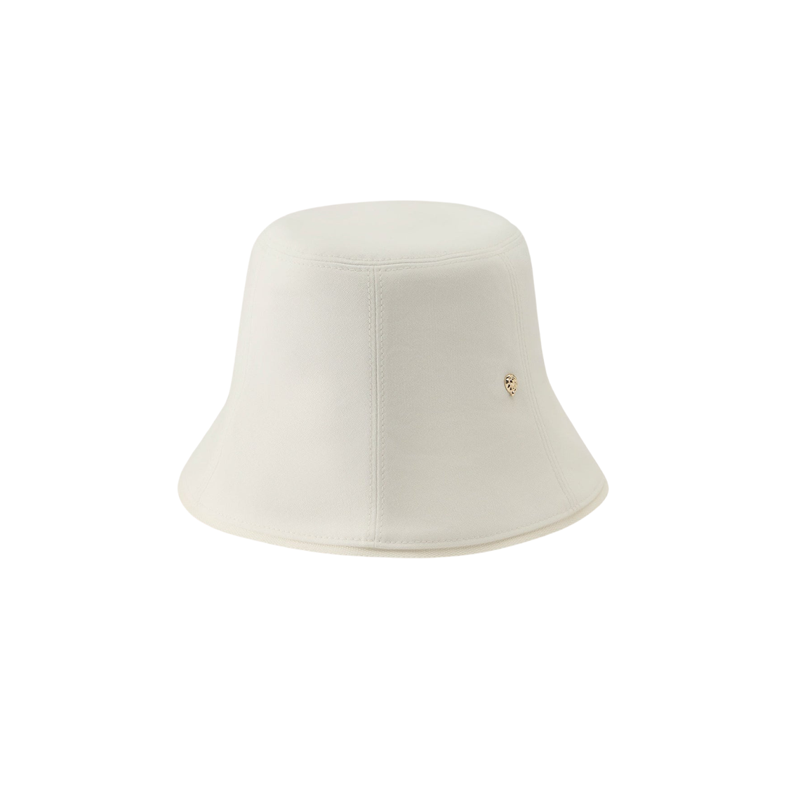 HAT51927 (W) Helen Kaminski Noa Crown Bucket Hat White