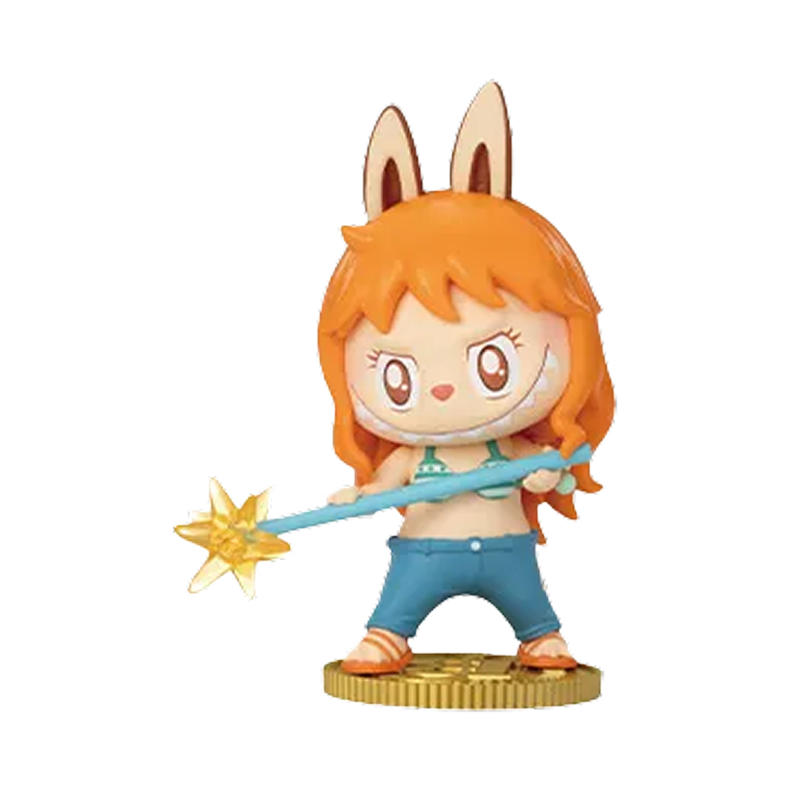 팝마트 라부부 더 몬스터즈 x 원피스 시리즈 피규어 나미 (개봉 박스)