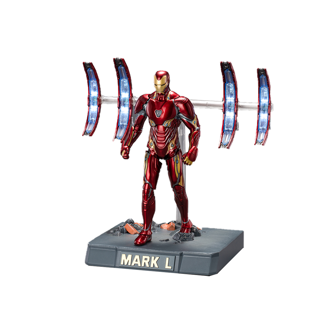 8809828178623 Marvel Collection ZD TOYS Mk50 Movie Scene Set