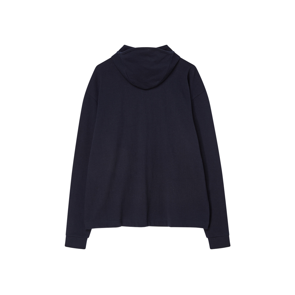 애프터 프레이 후디드 터틀넥 티셔츠 네이비(After Pray Hooded Turtleneck T-Shirt Navy) - 2