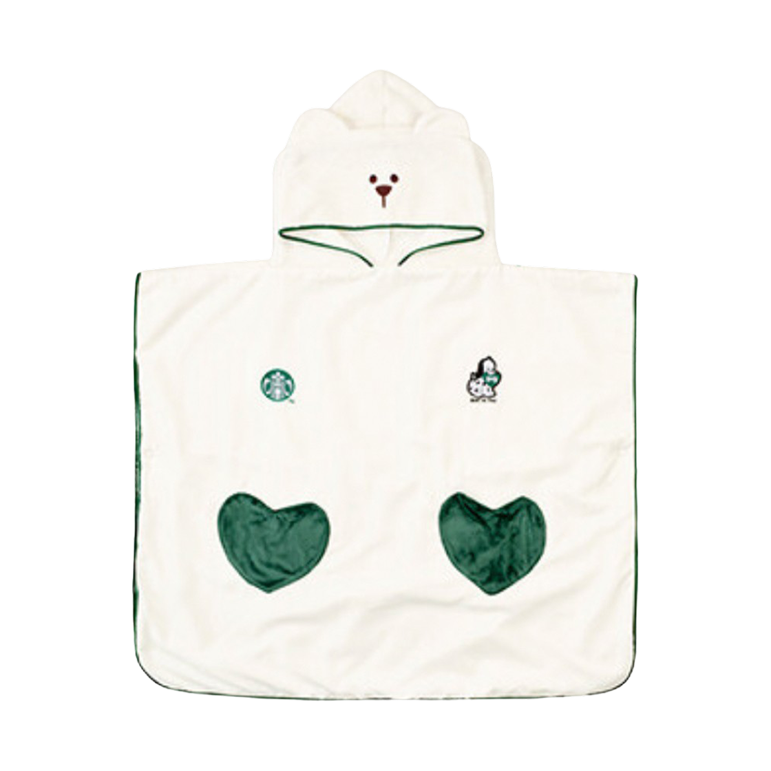 스타벅스 x 베베드피노 비치 타월 판초(Starbucks x Bebe De Pino Beach Towel Poncho)