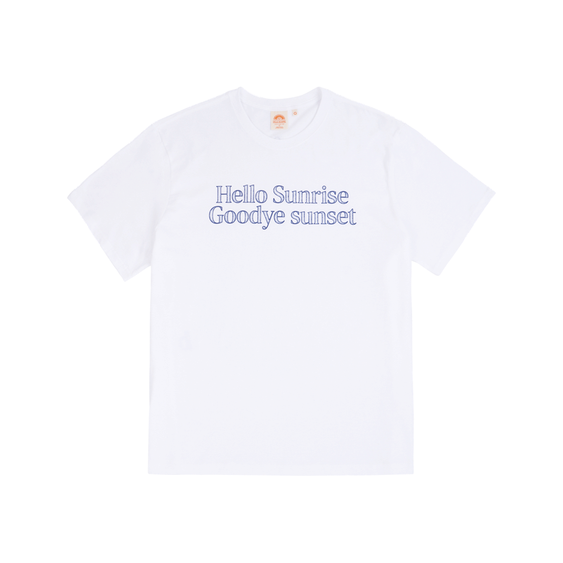 헬로선라이즈 파인드 마이 B 티셔츠 화이트(Hello Sunrise Find My B Tee White)