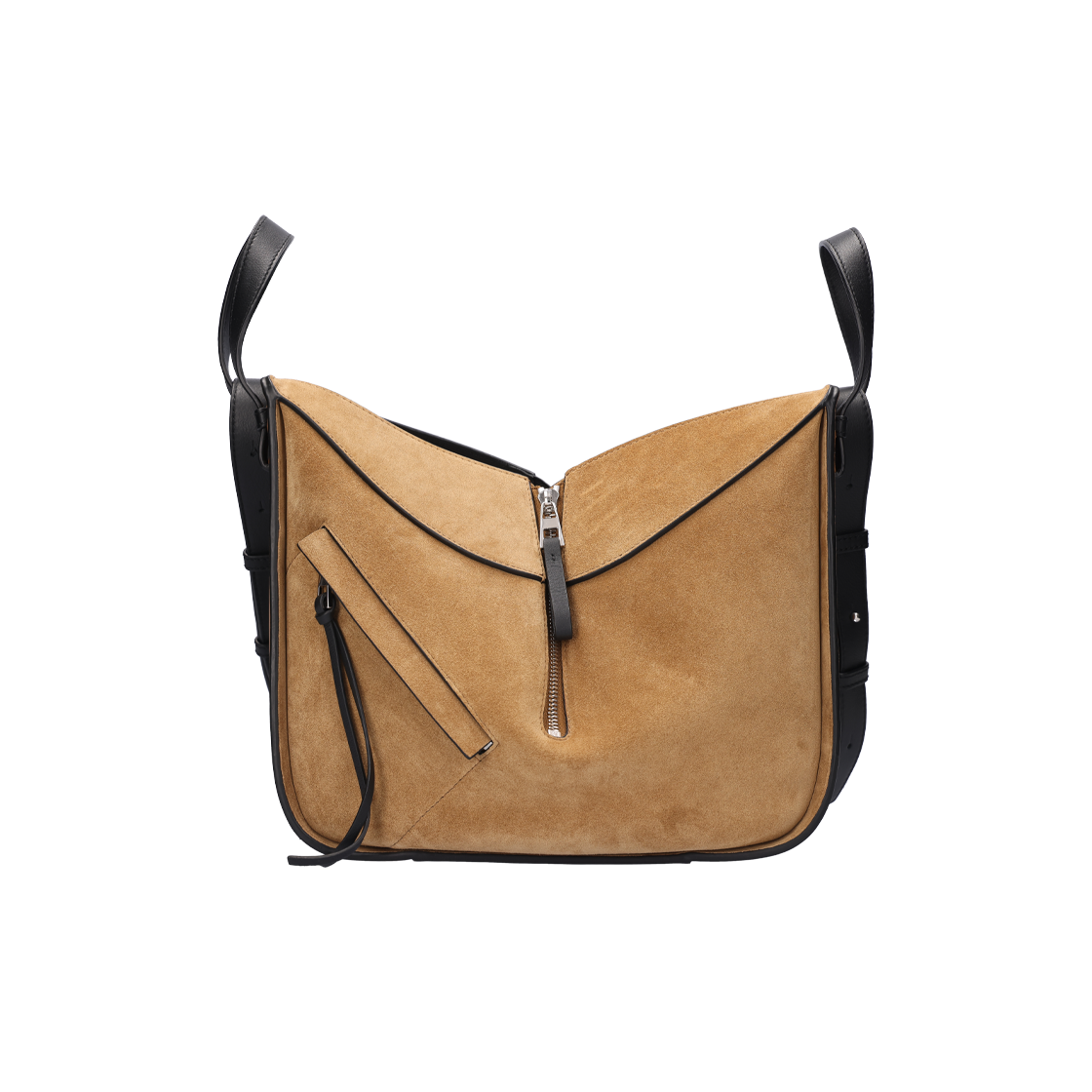IT9KJPO2C7PP LOEWE Suede Hammock Tote Bag Brown - 대표 이미지 #1