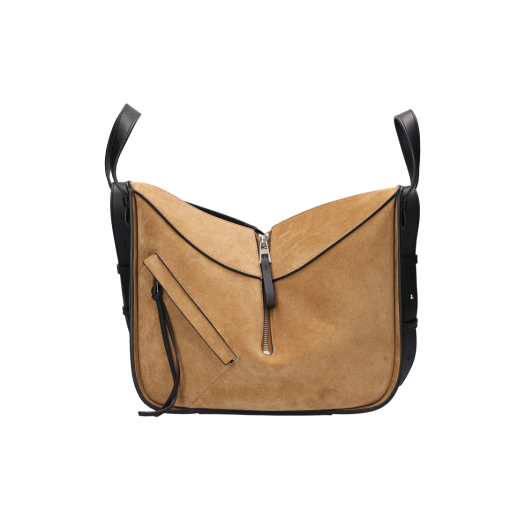 IT9KJPO2C7PP LOEWE Suede Hammock Tote Bag Brown