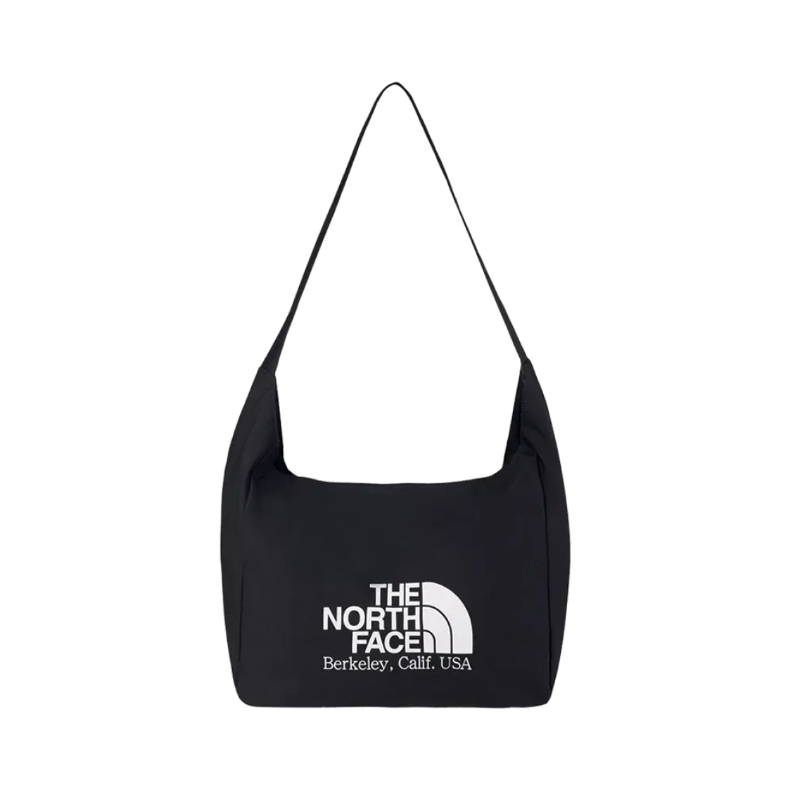NN2PR21J The North Face White Label Big Logo Shoulder Bag Black (Berkeley Calif)
