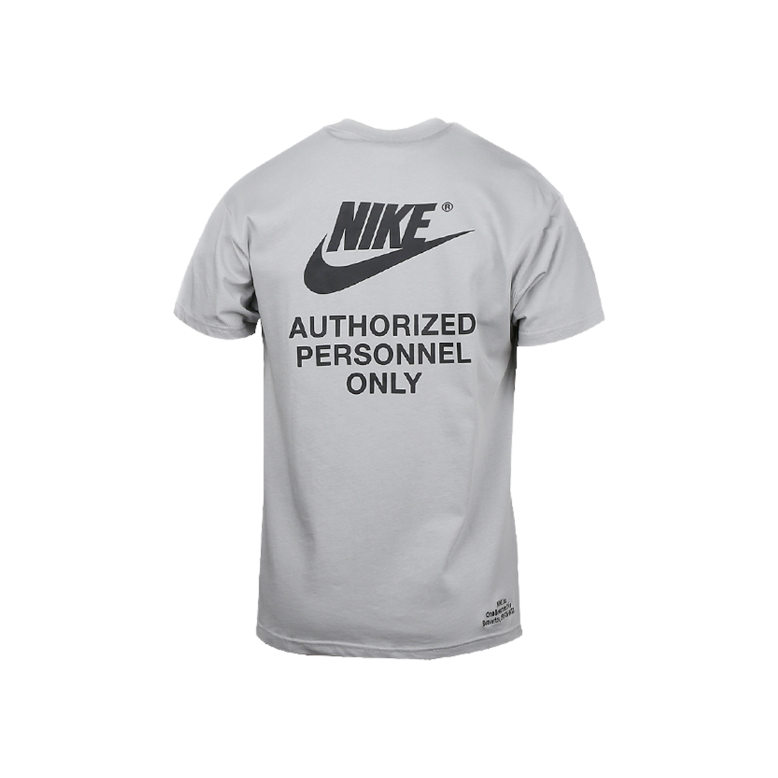 나이키 NSW 오서라이즈 퍼스널 티셔츠 라이트 스모크 그레이 - 아시아(Nike NSW Authorized Personnel T-Shirt Light Smoke Grey - Asia) - 2