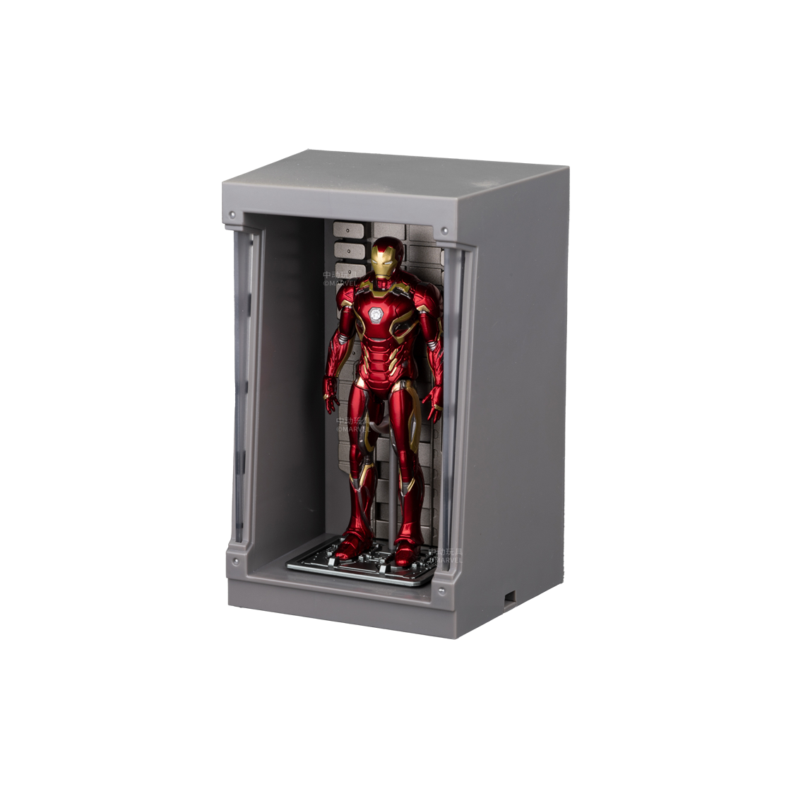 마블컬렉션 ZD TOYS 4인치 아이언맨 홀오브아머 세트 MK45(Marvel Collection ZD TOYS 4Inch Iron Man Hall Of Amor Set Mk45)