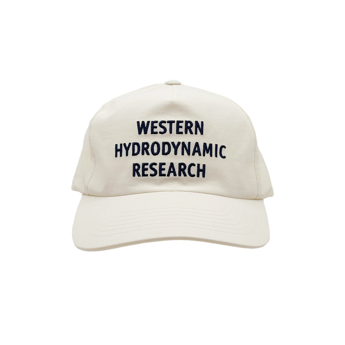 - Western Hydrodynamic Research Nylon Promo Hat Natural Navy