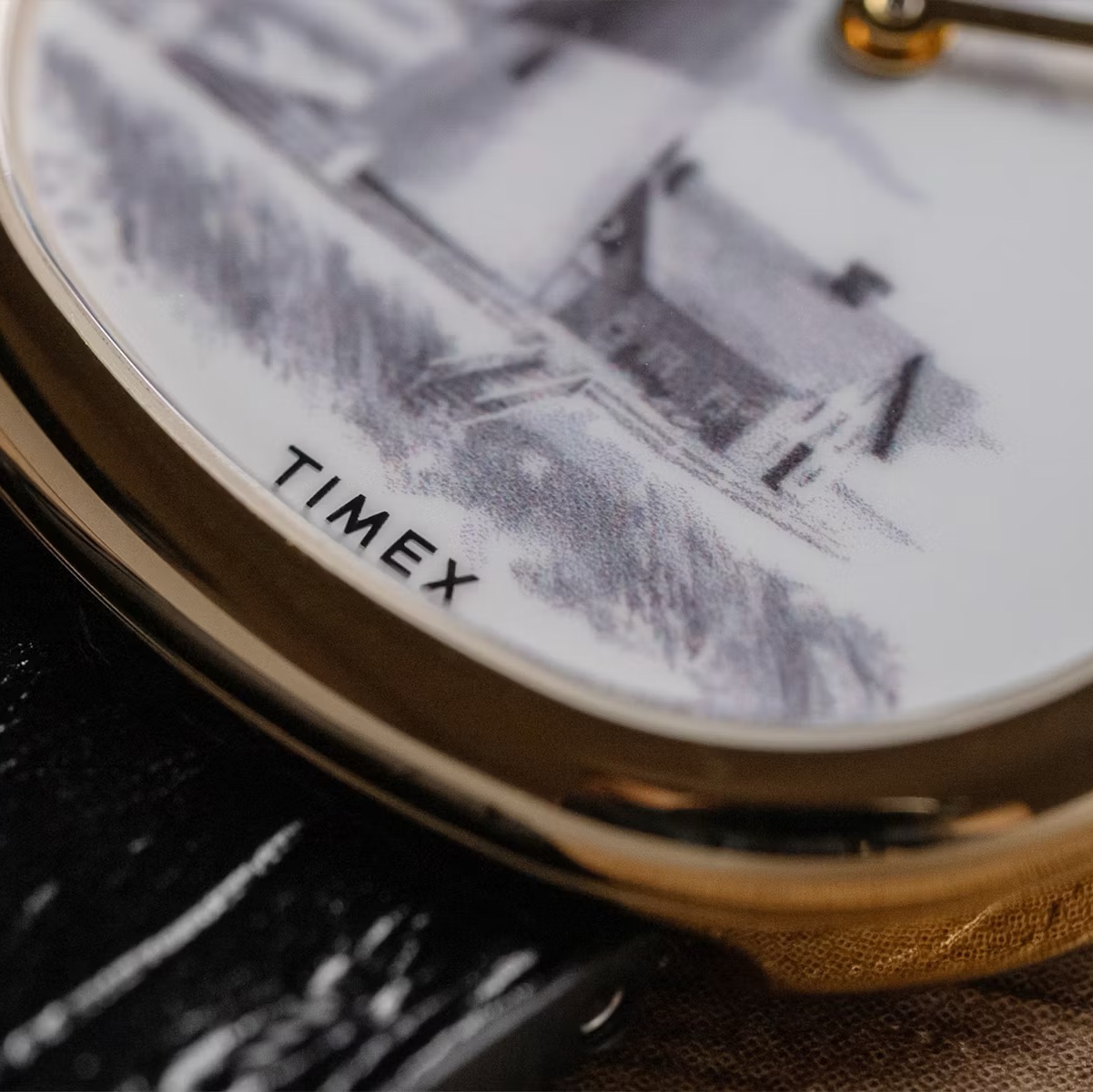 Timex x Noah Lighthouse Watch Black Gold 착용 스타일 - 7