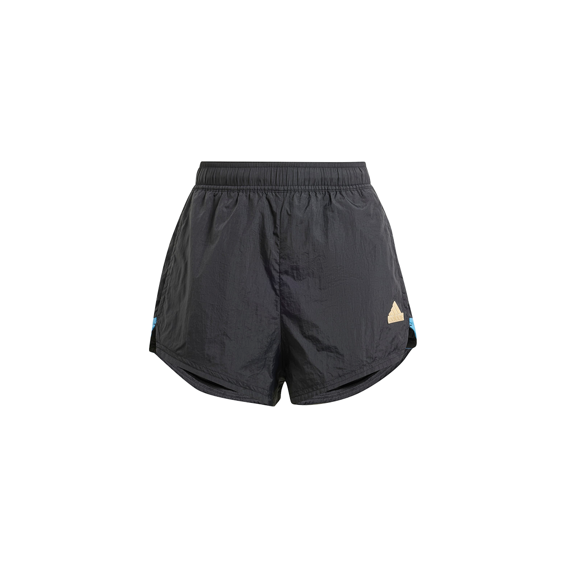 (W) 아디다스 티로 컷 3S 썸머 쇼츠 블랙 라이트 블루 - KR 사이즈((W) Adidas Tiro Cut 3S Summer Shorts Black Light Blue - KR Sizing) - 1