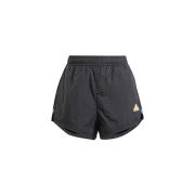 (W) Adidas Tiro Cut 3S Summer Shorts Black Light Blue - KR Sizing