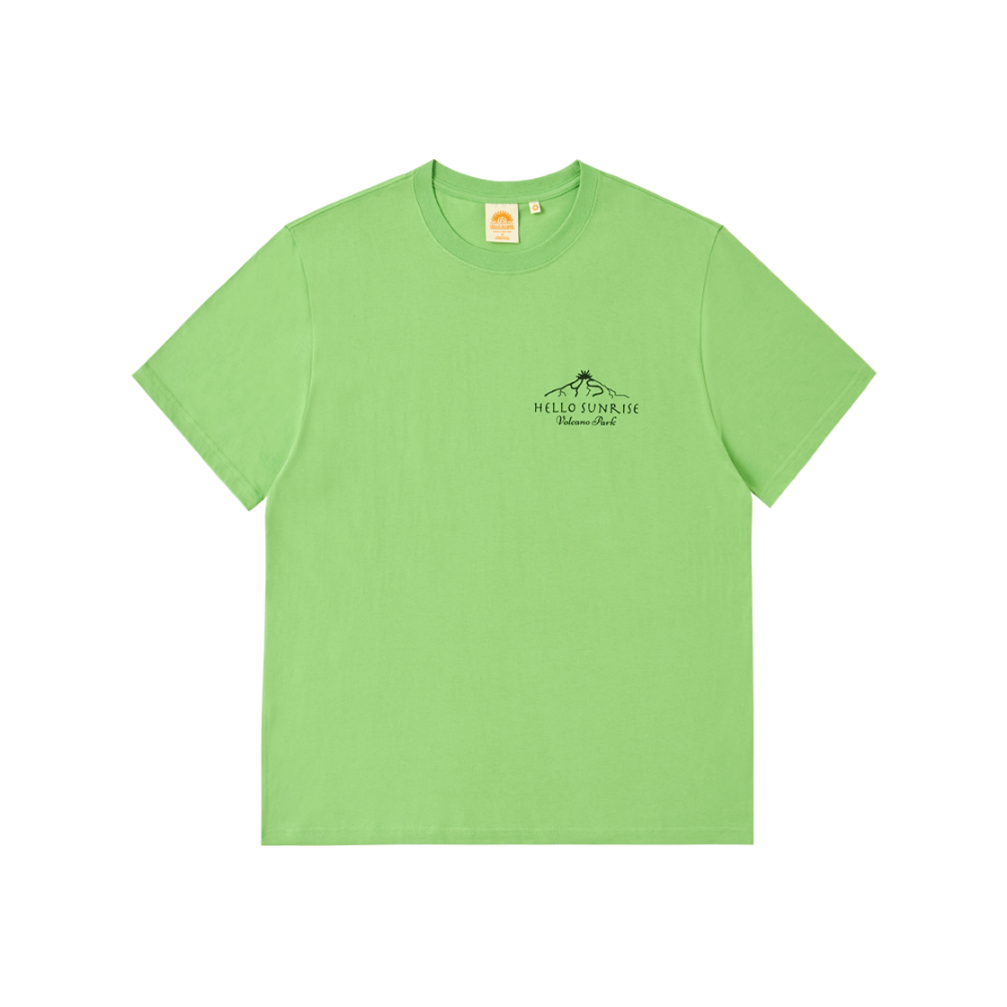 헬로선라이즈 HS 볼케이노 파크 티셔츠 라이트 그린(Hello Sunrise HS Volcano Park Tee Light Green)