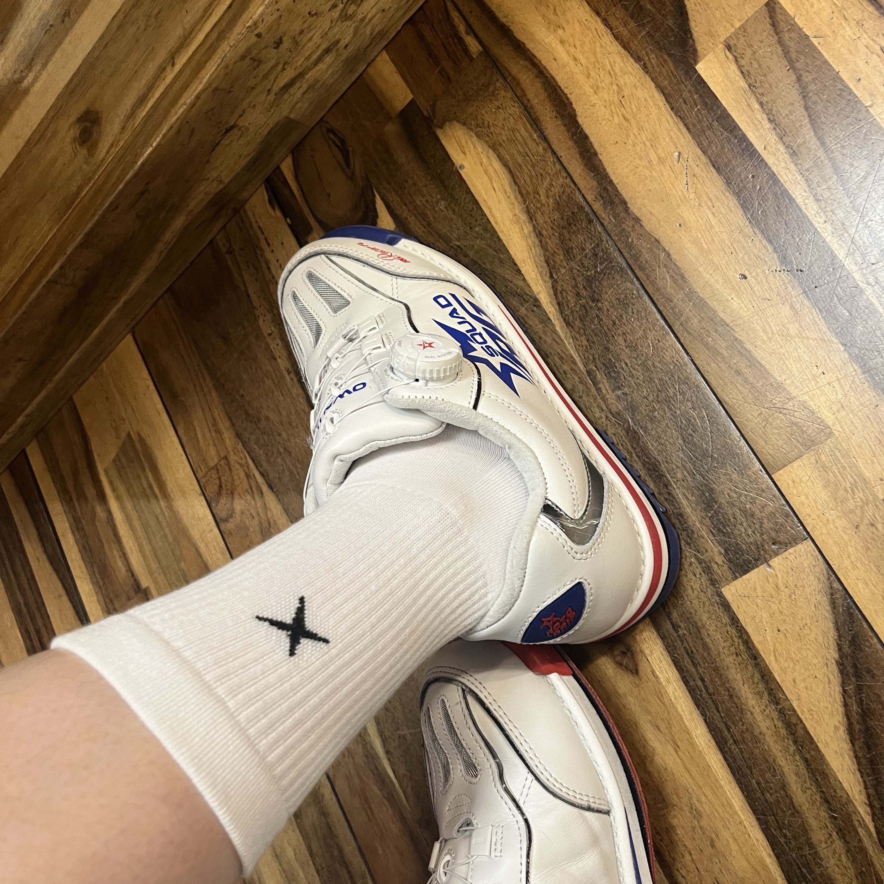 [5 SET] KREAM x LI2 Air Daily X Crew Socks White 착용 스타일