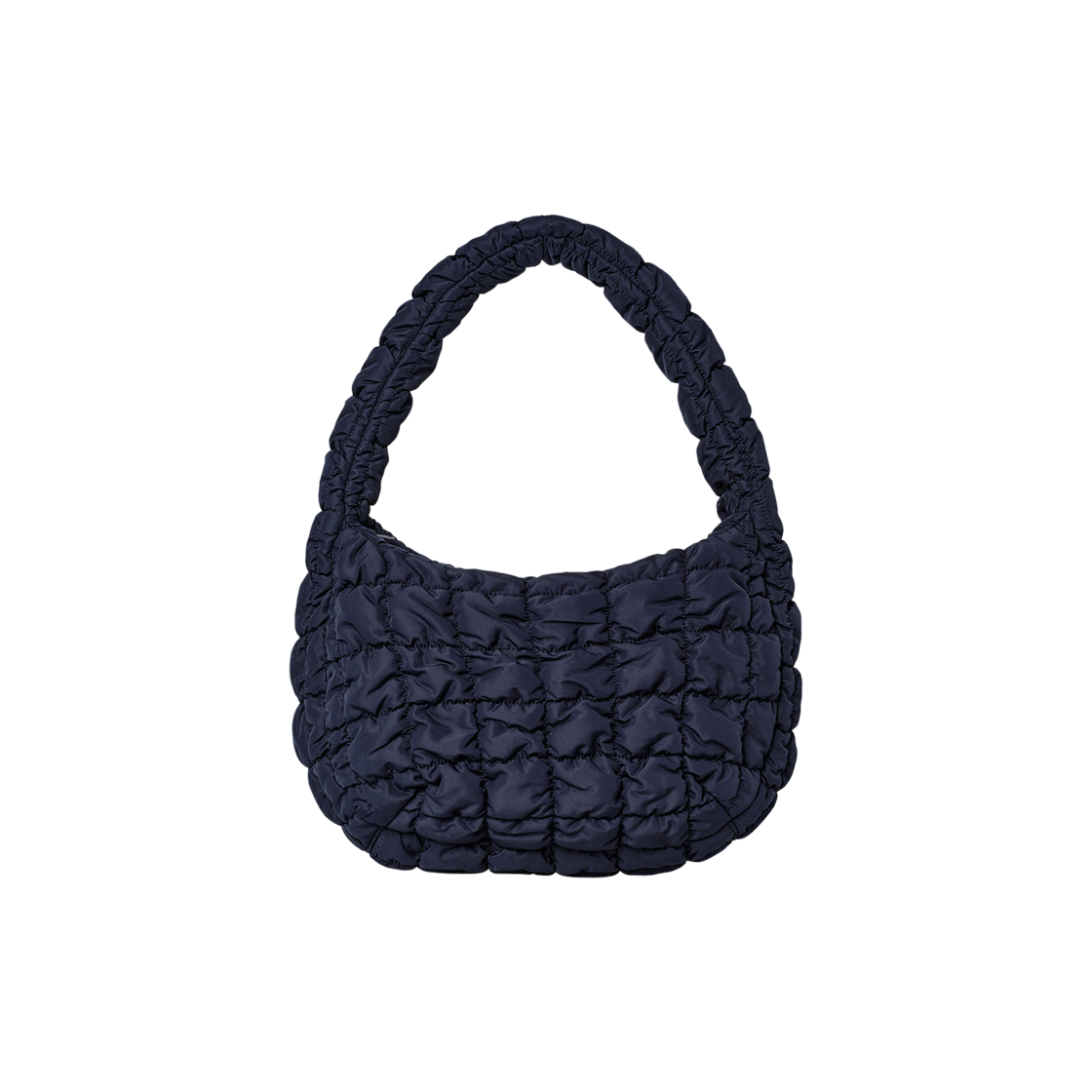 코스 퀼티드 미니백 네이비