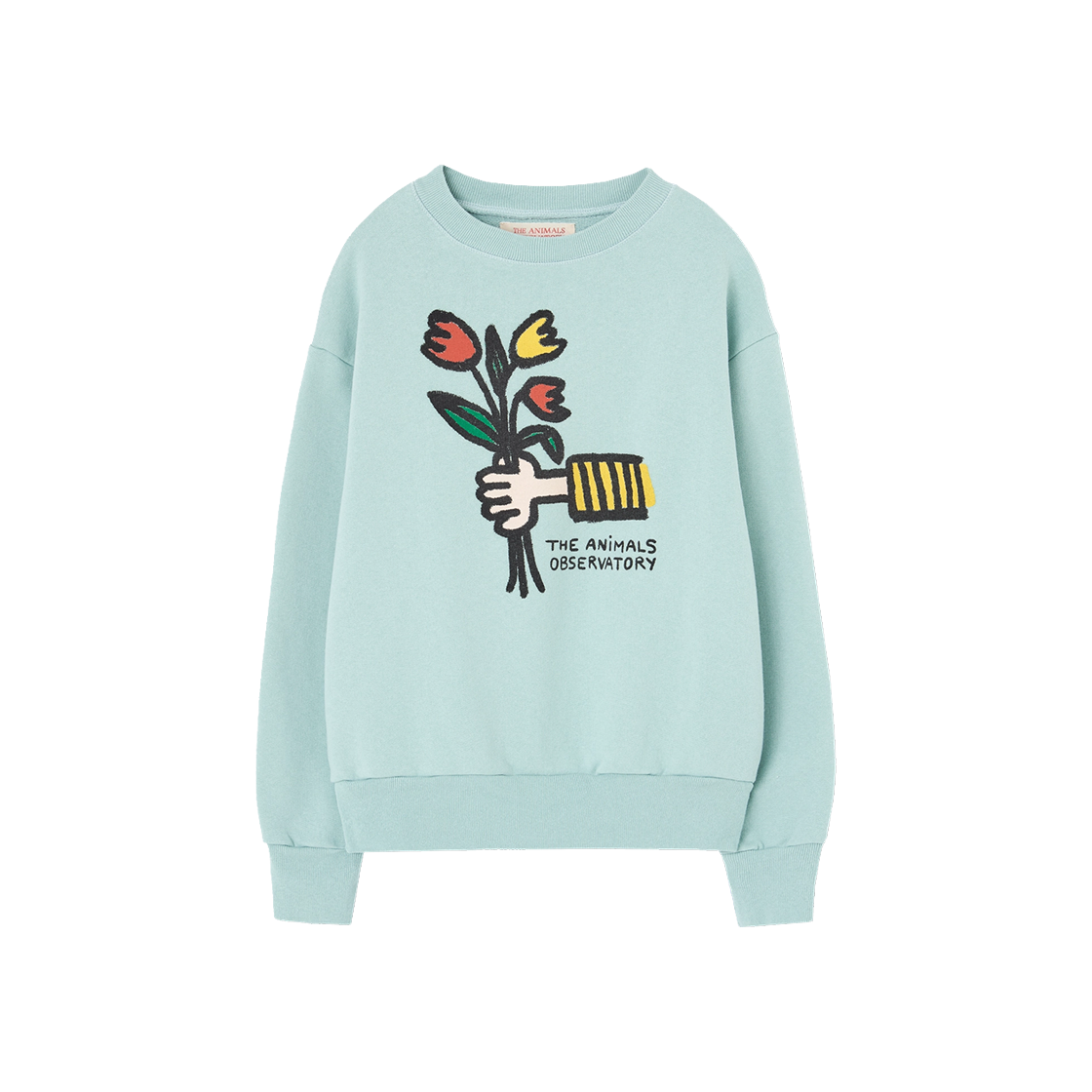 F25006-183-DB (Kids) TAO Bear Sweatshirt Blue