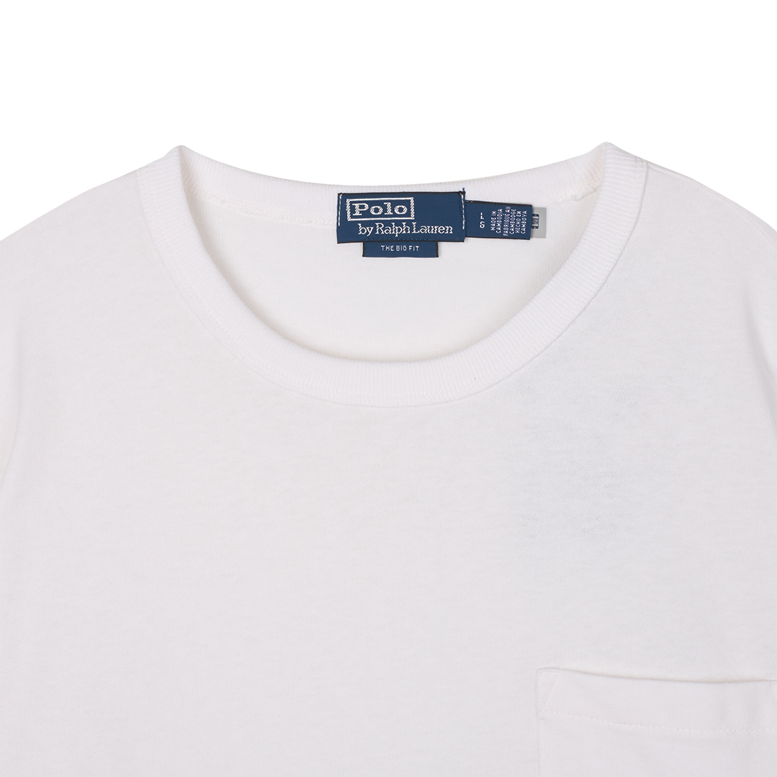 KM5CTSSRLD9WT [30% 적립] Polo Ralph Lauren Big Fit Heavyweight Jersey T-Shirt White - 25FW - #3