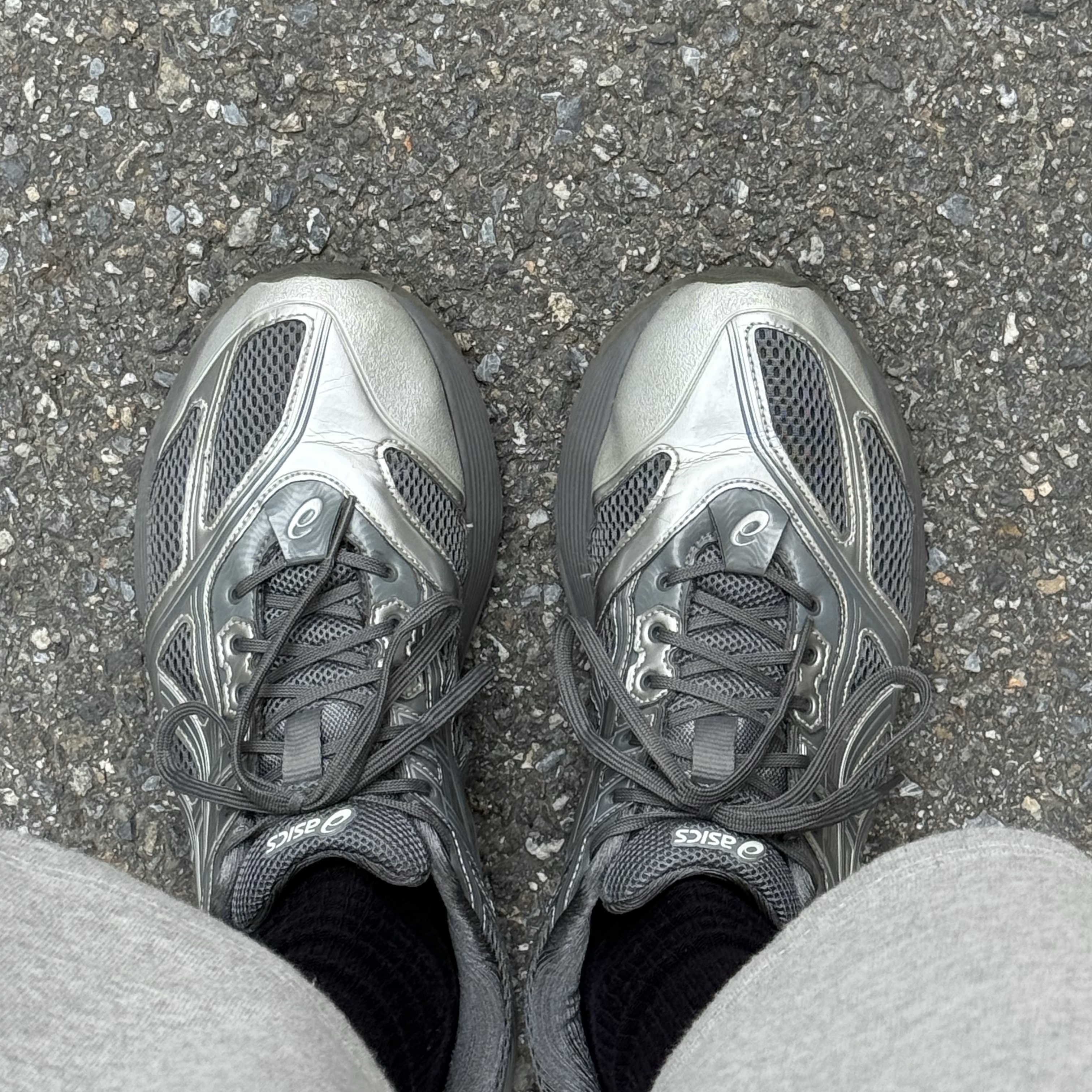Asics x Kiko Kostadinov Gel-Korika Grey 착용 스타일