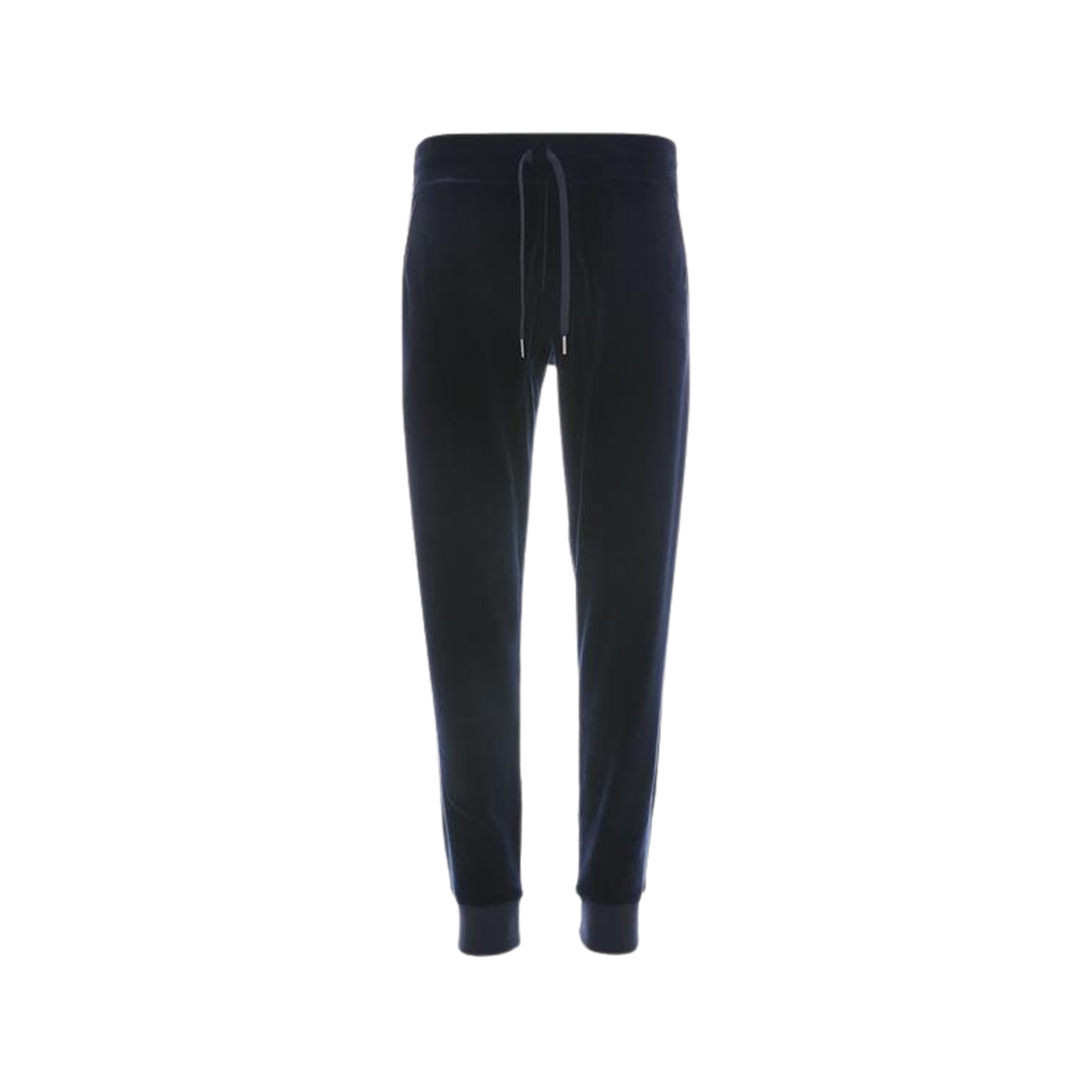 JAL003-JMC009S23-HB830 Tom Ford Velour Sweatpants Dark Blue