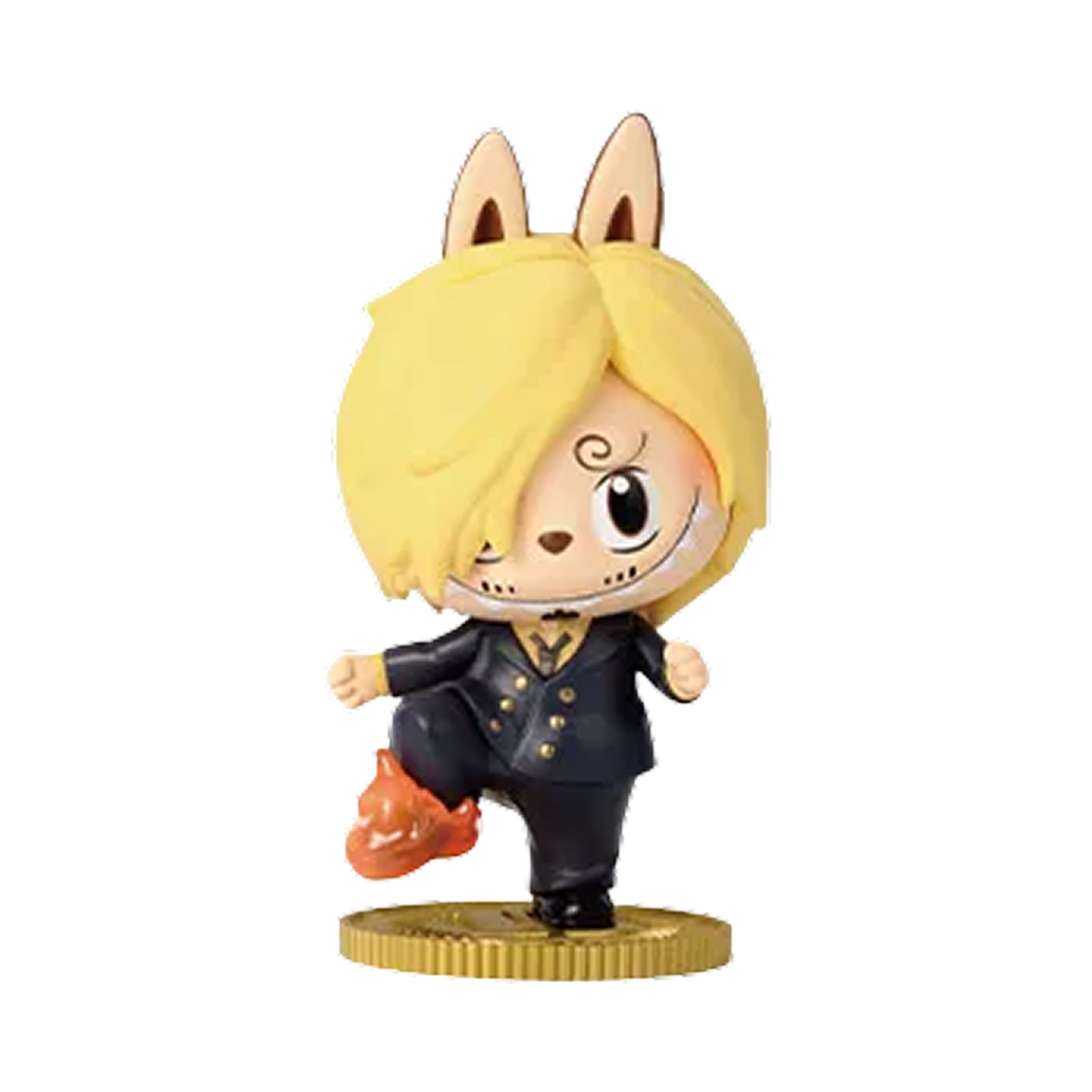 팝마트 라부부 더 몬스터즈 x 원피스 시리즈 피규어 상디 (개봉 박스)(Pop Mart Labubu The Monsters x One Piece Series Figures Sanji (Opened Case))