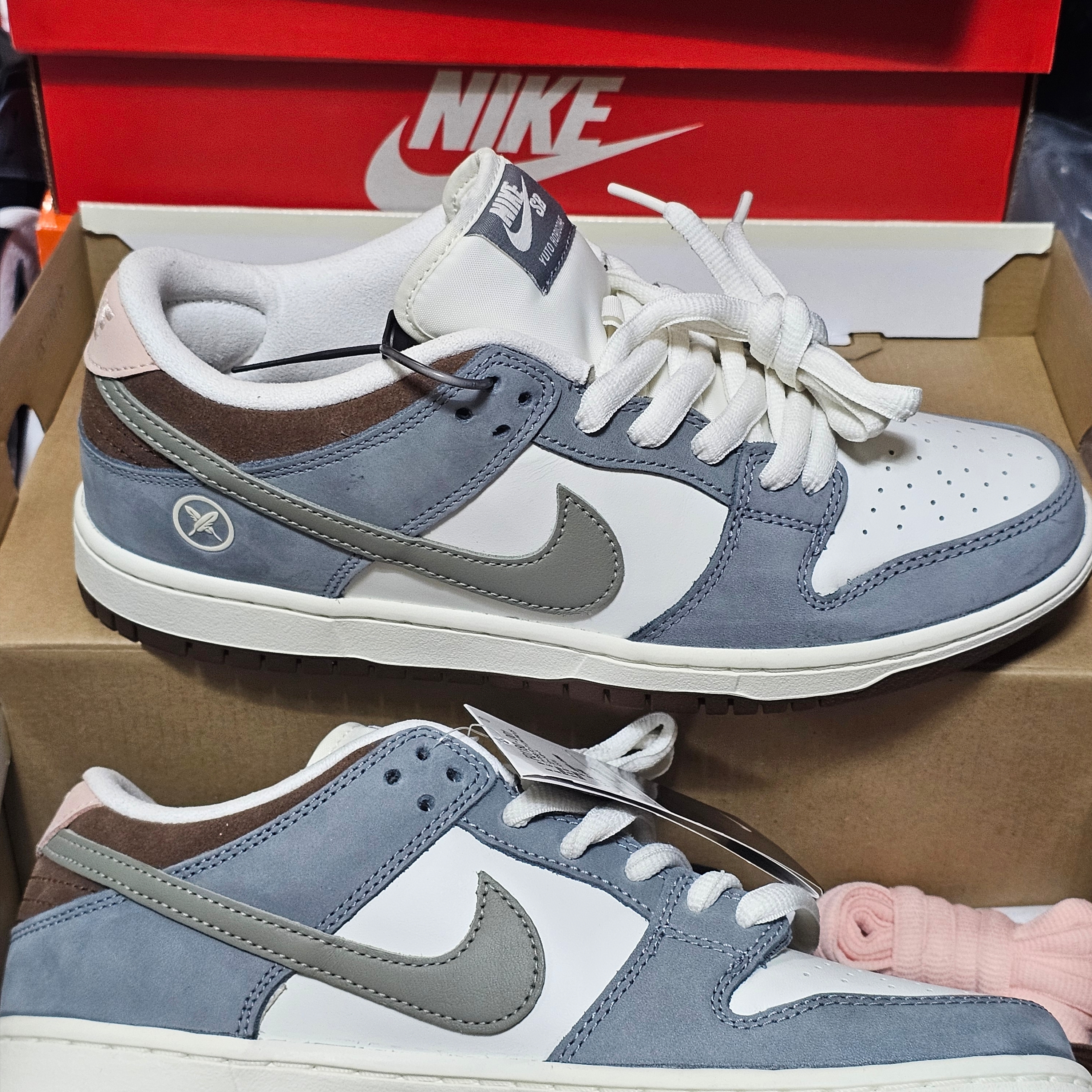 Nike x Yuto Horigome SB Dunk Low Wolf Grey 착용 스타일