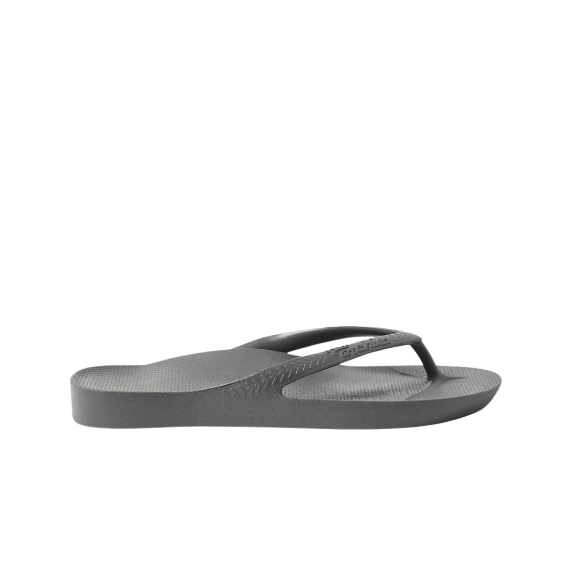 FlipFlops_Charcoal ARCHIES Arch Support Flip Flops Charcoal - 대표 이미지 #1