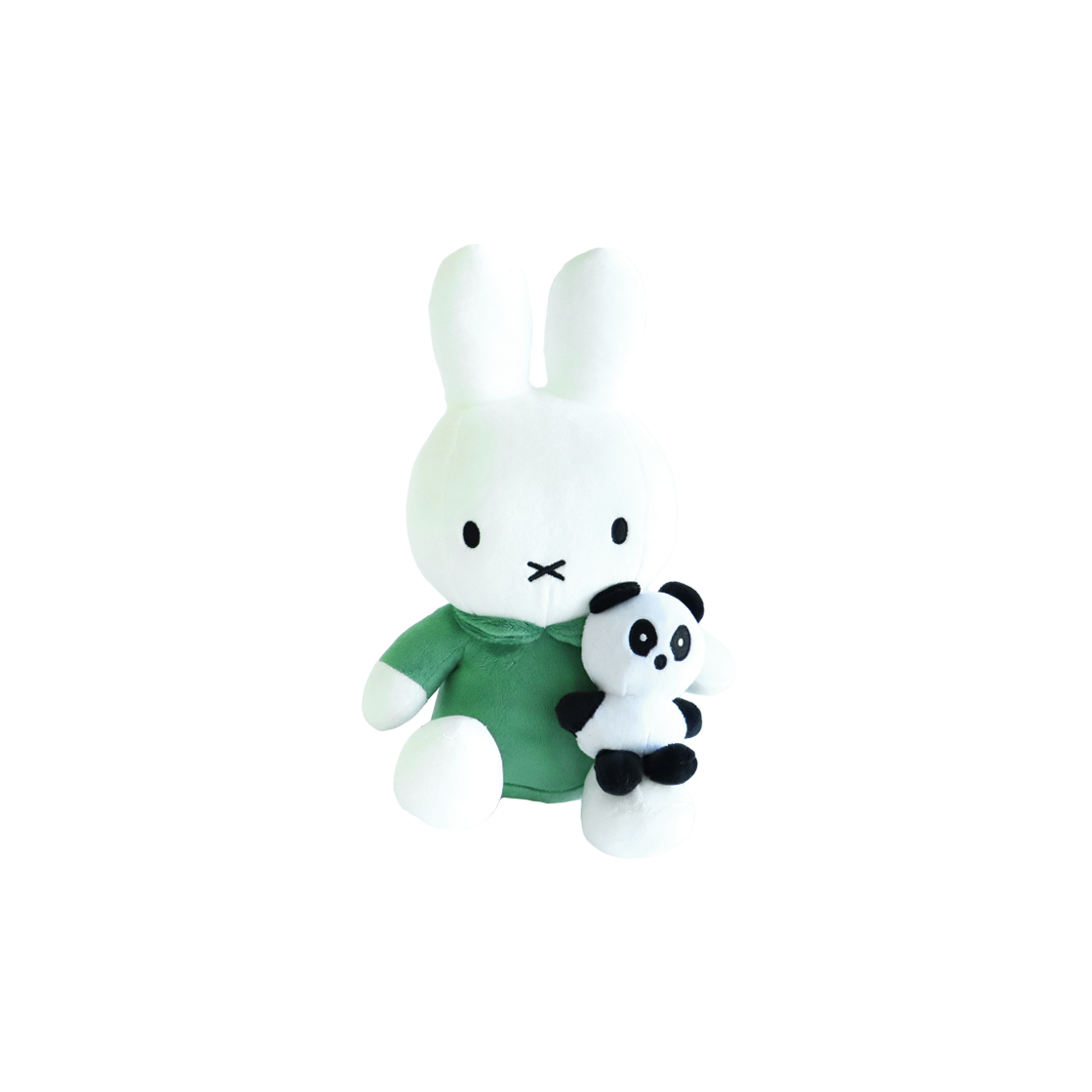 매니어리틀 판다 안은 미피 인형 그린(Many a Little Miffy Hugging A Panda Doll)