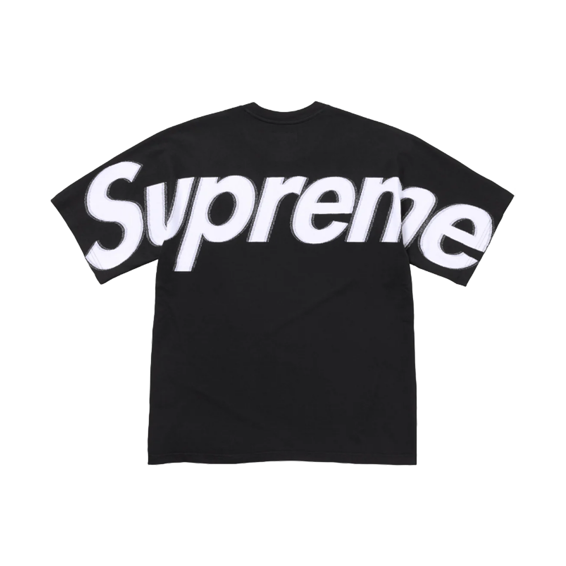 슈프림 인타르시아 숏슬리브 탑 블랙 - 25SS