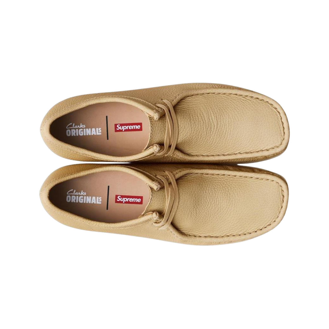 261-85465 Clarks x Supreme Reflective Wallabee Natural - 25SS - #2