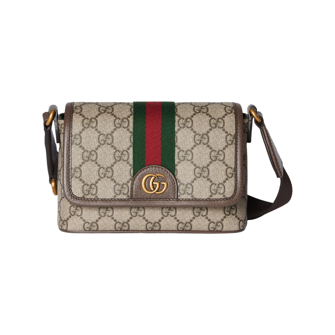 838599-FAEOF-9745 Gucci Ophidia Mini Bag Beige Dark Brown