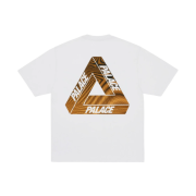 Palace Tri-Vex T-Shirt White Orange - 25SS