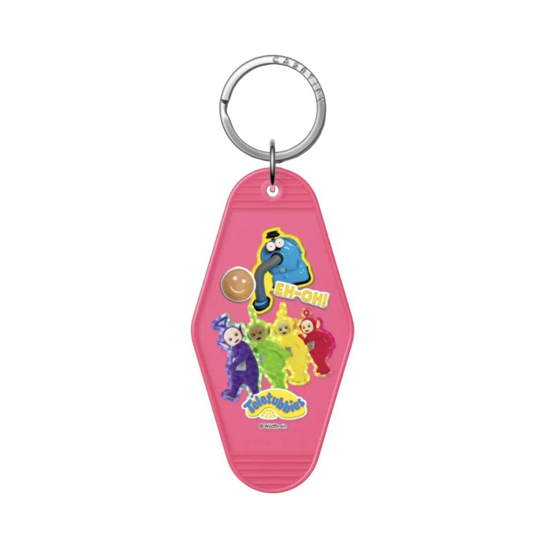 케이스티파이 x 텔레토비 스티커 키체인 태그 버블 검(Casetify x Teletubbies Stickers Keychain Tag Bubble Gum)