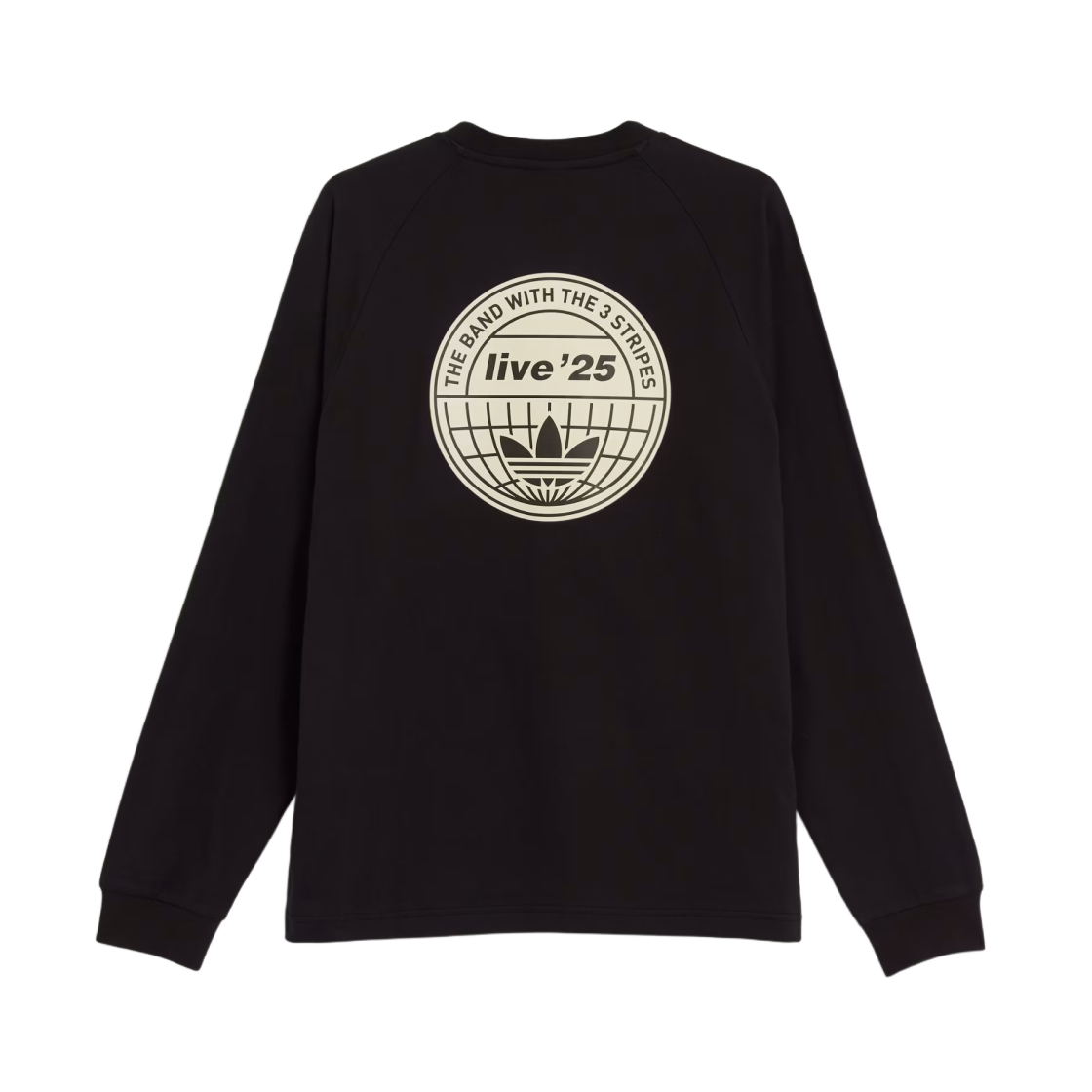 KT3428 Adidas x Oasis Tour 3-Stripes Longsleeve T-Shirt Black - US Sizing - #2