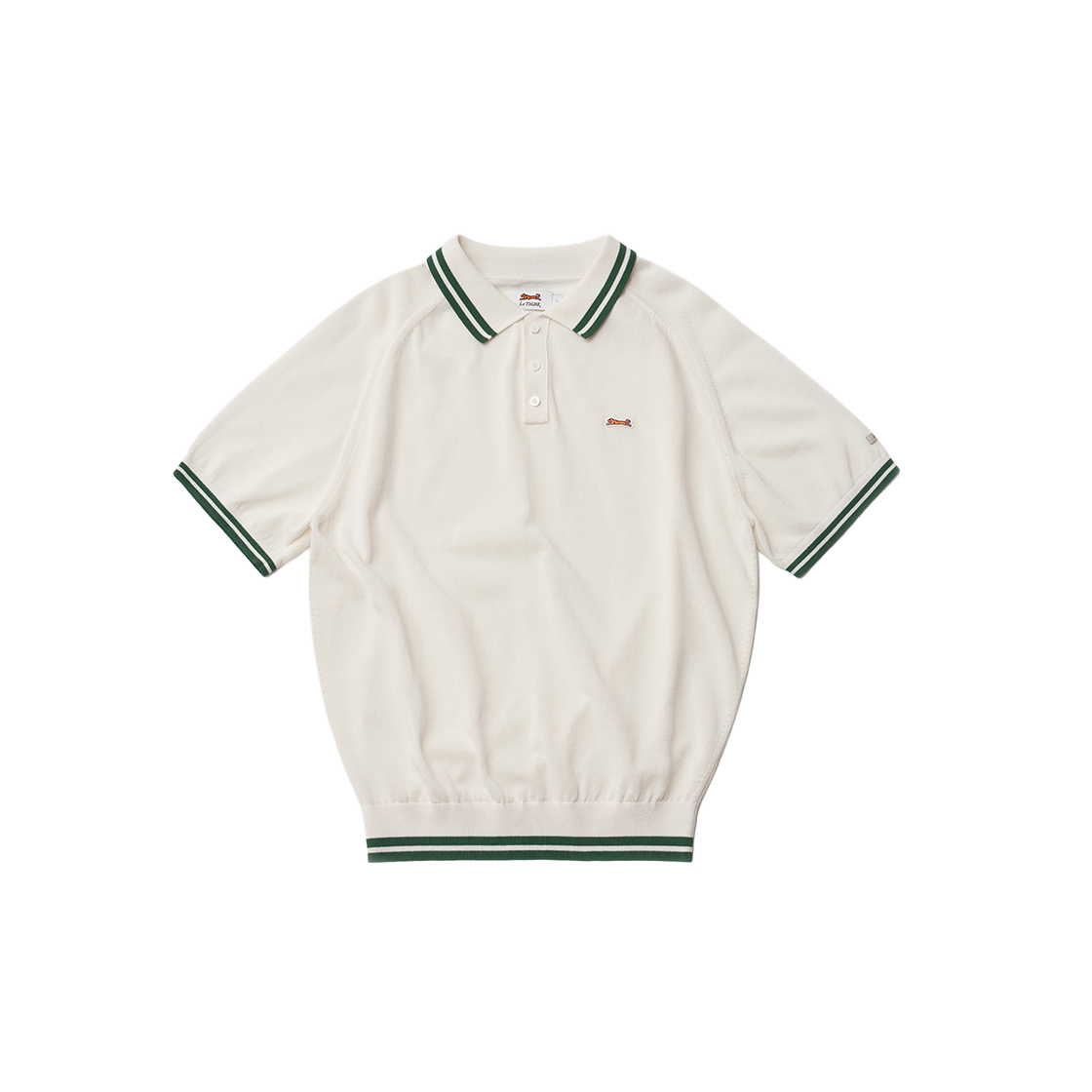 르티그레 테니스 폴로 니트 오프 화이트(Le TIGRE Tennis polo knit Off White)
