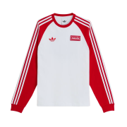 Adidas x Oasis Tour 3-Stripes Longsleeve T-Shirt White - US Sizing