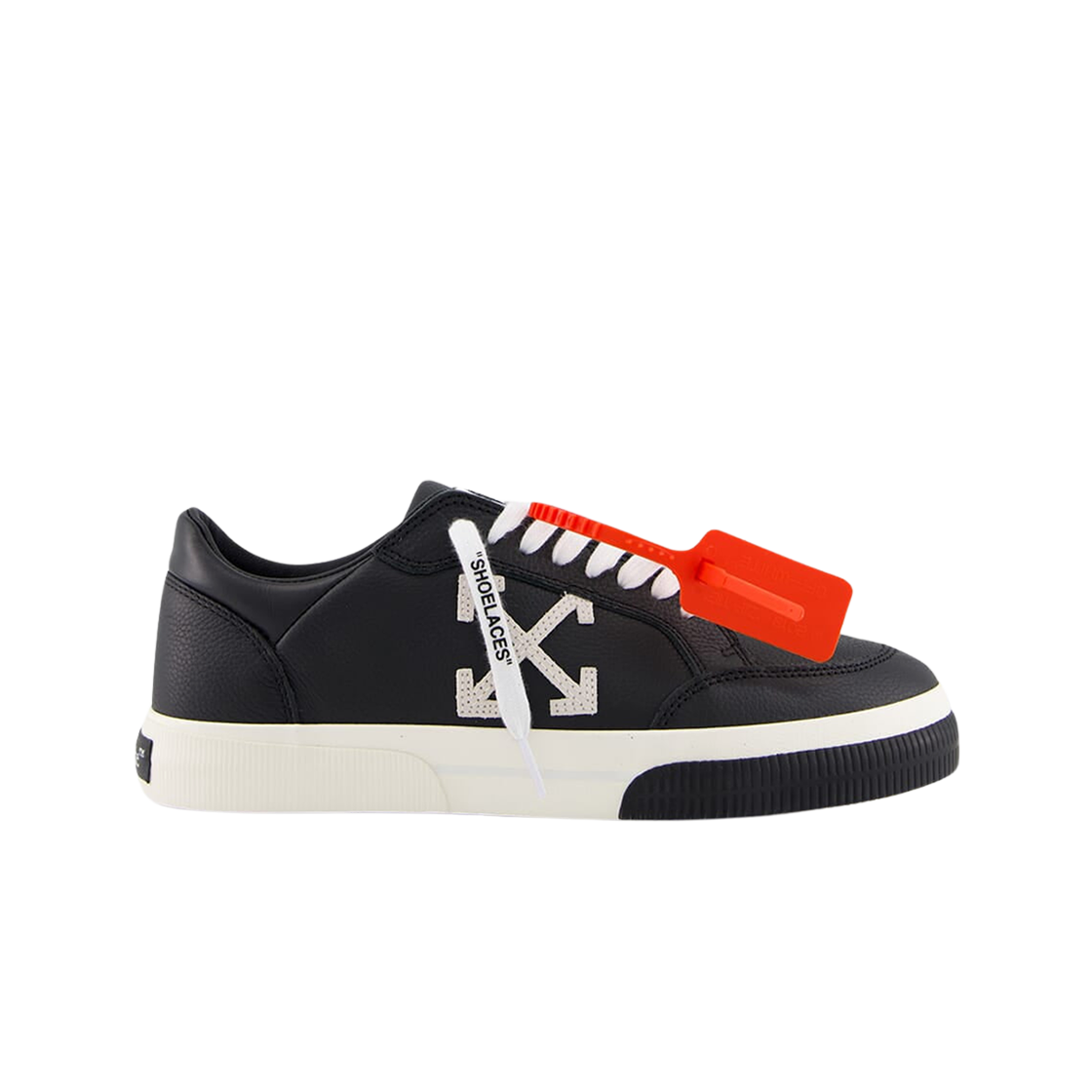 오프화이트 뉴 로우탑 벌크 스니커즈 블랙(Off-White New Low-Top Vulcanized Sneakers Black)